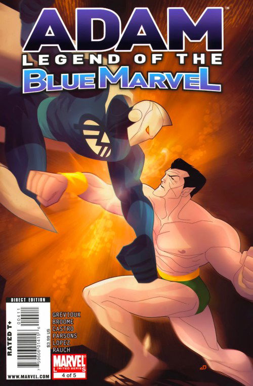 adam legend of the blue marvel trade paperback