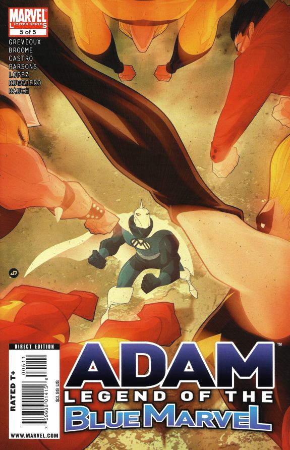 adam legend of the blue marvel trade paperback