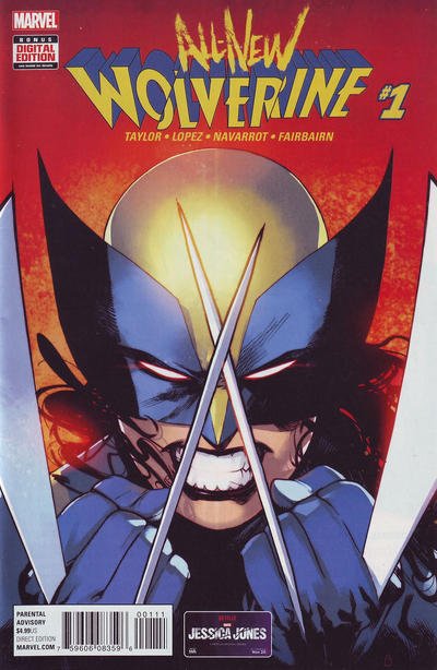 All New Wolverine #20 Marvel Comics CB9769 