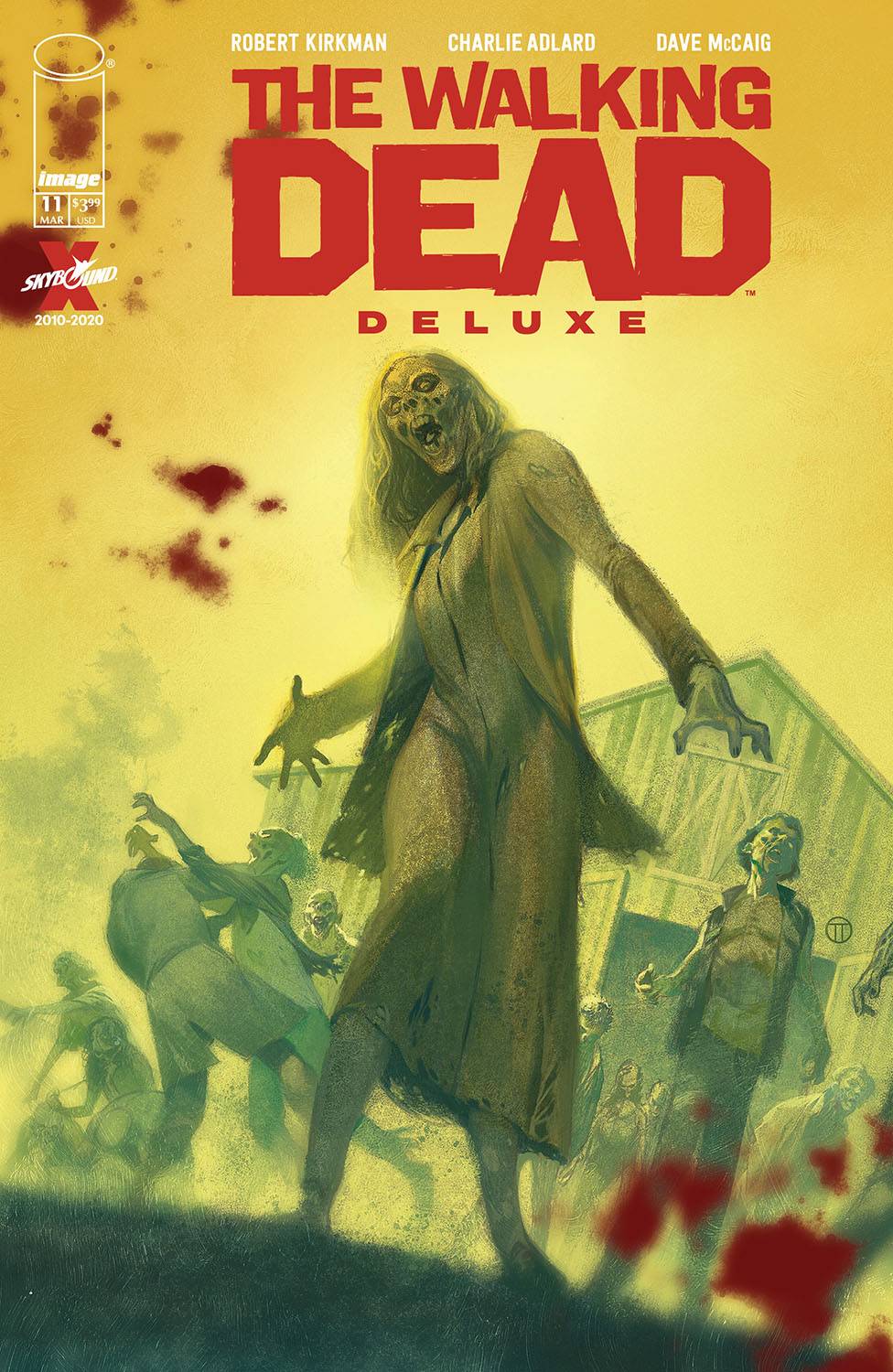 Key Collector Comics Walking Dead Deluxe, The 1 Variant