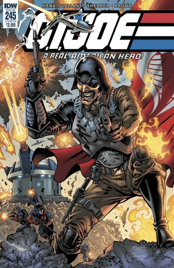 G.I Joe A Real American Hero #255 Variant Cover by John Royle 