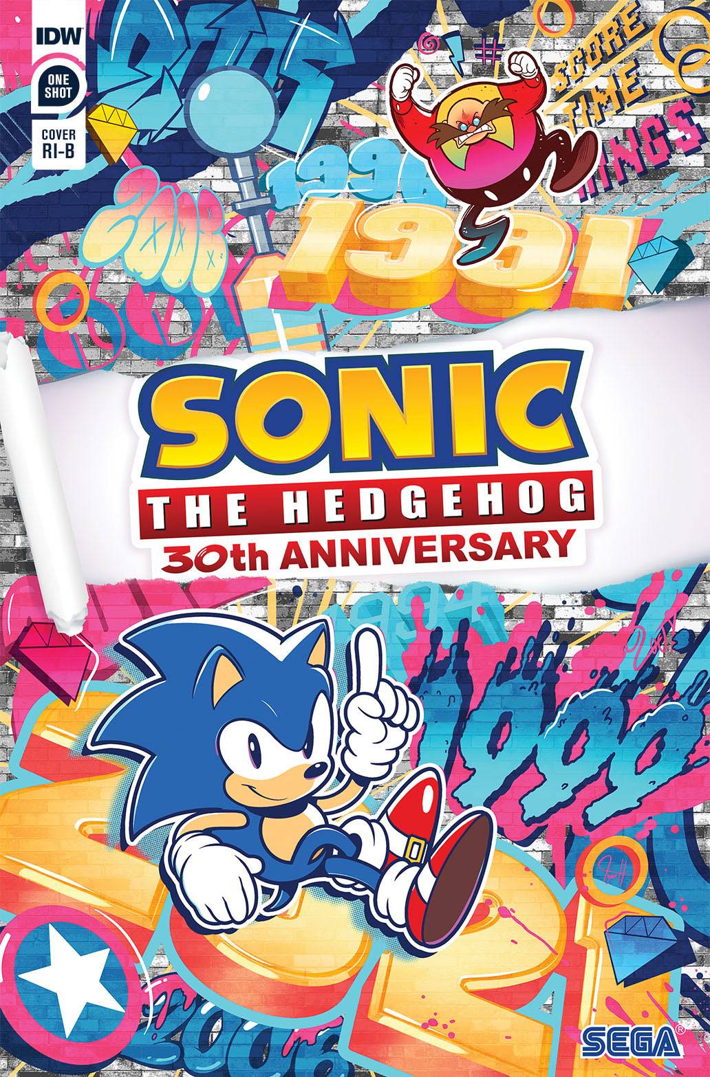 Key Collector Comics - Sonic The Hedgehog 30th Anniversary Special #1