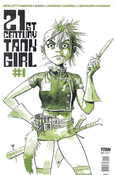 21st Century Tank Girl #3 Reg Parson Cover