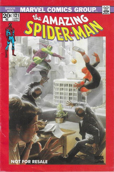 Facsimile reprint covers only to Amazing Spider-Man #121 