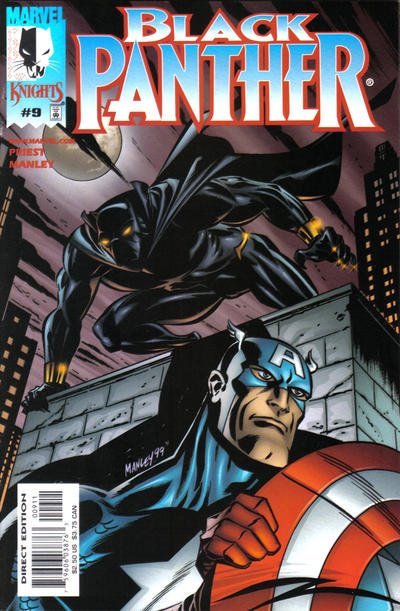 Black Panther #9 July 1999 Marvel Comics Priest Manley 