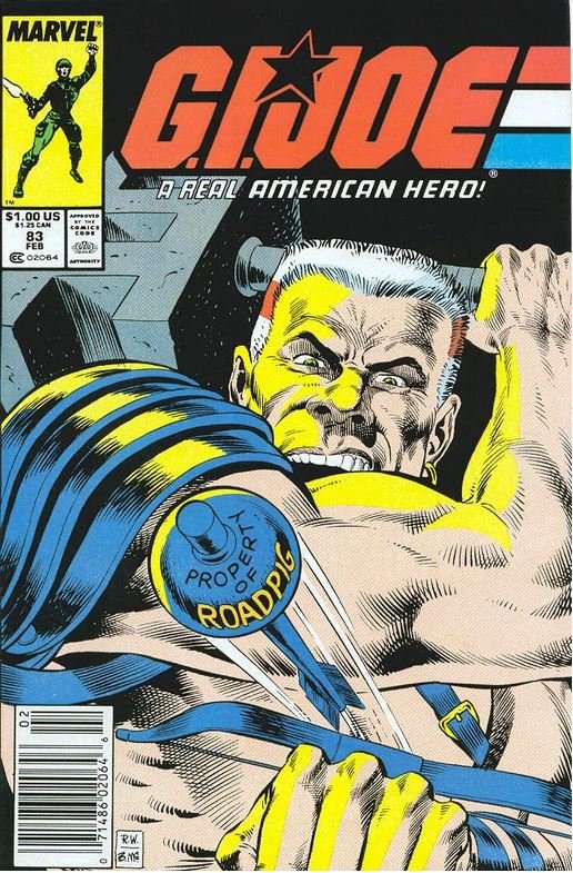 #59 G.I.JOE A REAL AMERICAN HERO 59 MAY, 1987 Marvel Comics 