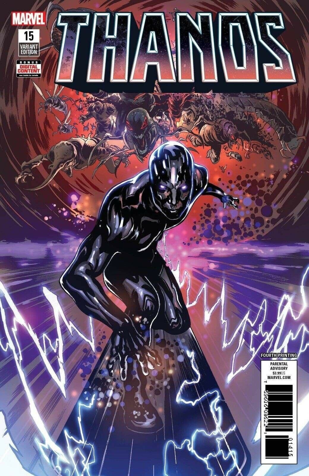 Thanos #15 Second Print Variant Edition Marvel Comics CB9903 