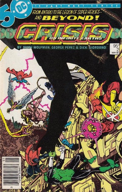 Crisis on Infinite Earths #11 1986 1st Print 1ST APP GHOST PEREZ DC VF/NM KEY! 