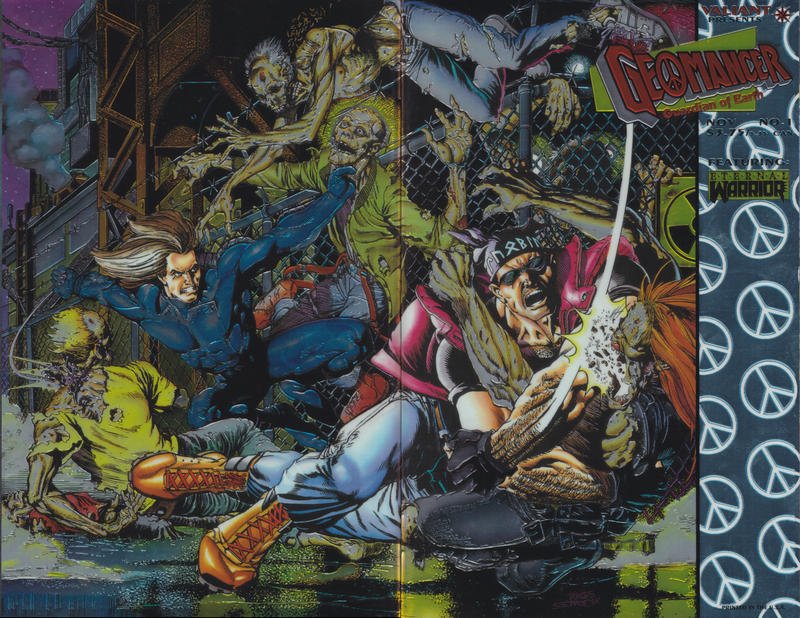 Geomancer 1994 series # 7 near mint comic book 