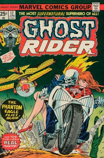 Ghost Rider Pegatina de cómic 