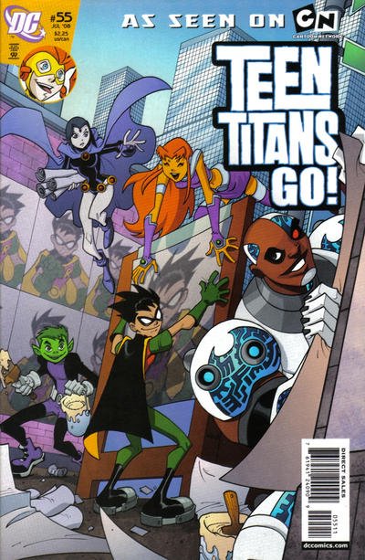 Teen Titans Go DC Comics Dekokissen Zierkissen 40x40 cm 