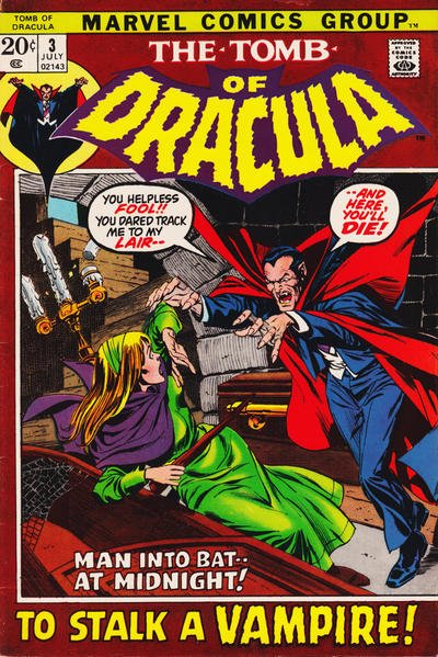 Tomb of Dracula #12 FRIDGE MAGNET comic book 